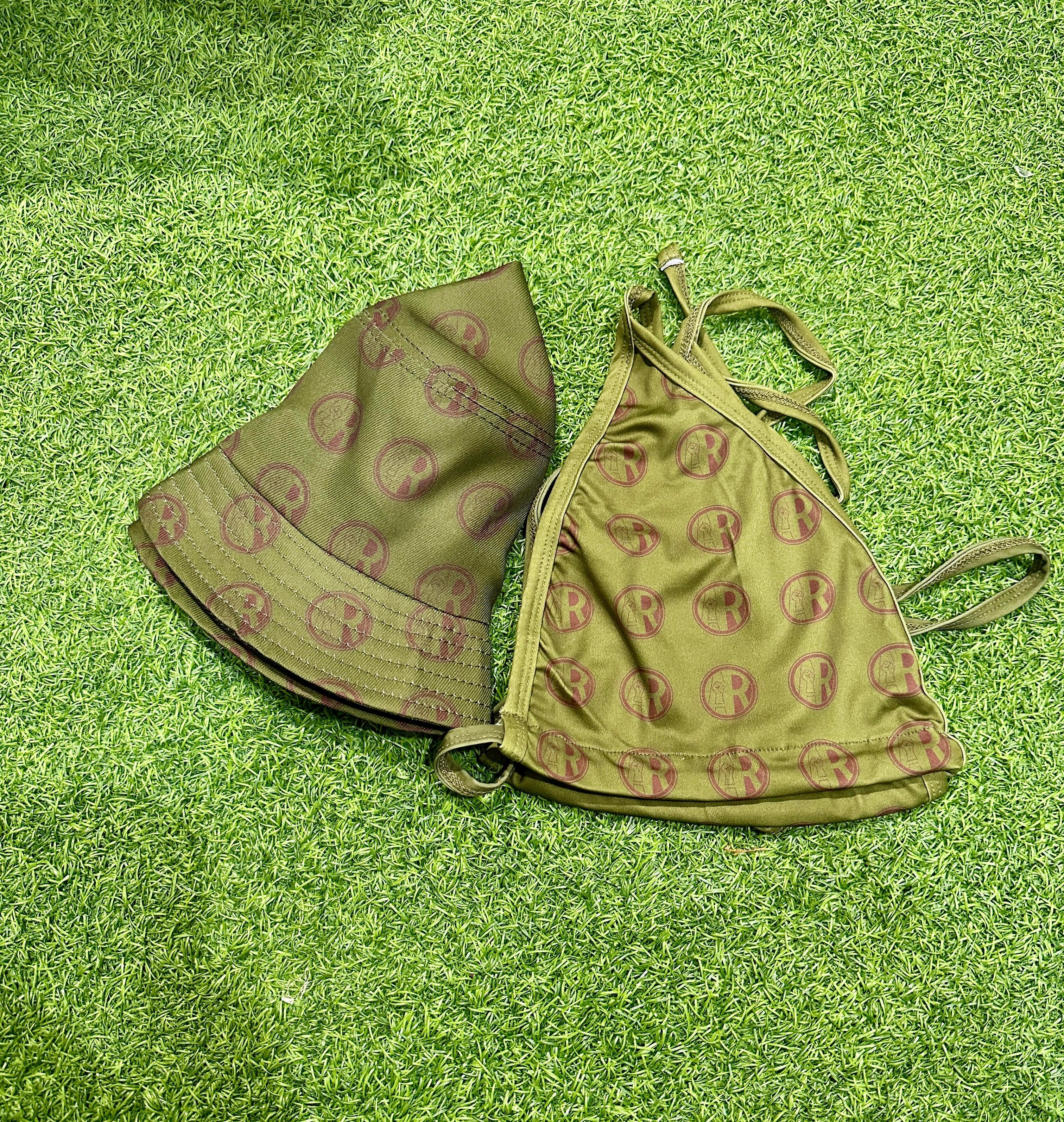 Simply Powerful Bikini, Bucket Hat and Sweatsuit Bundle Deal