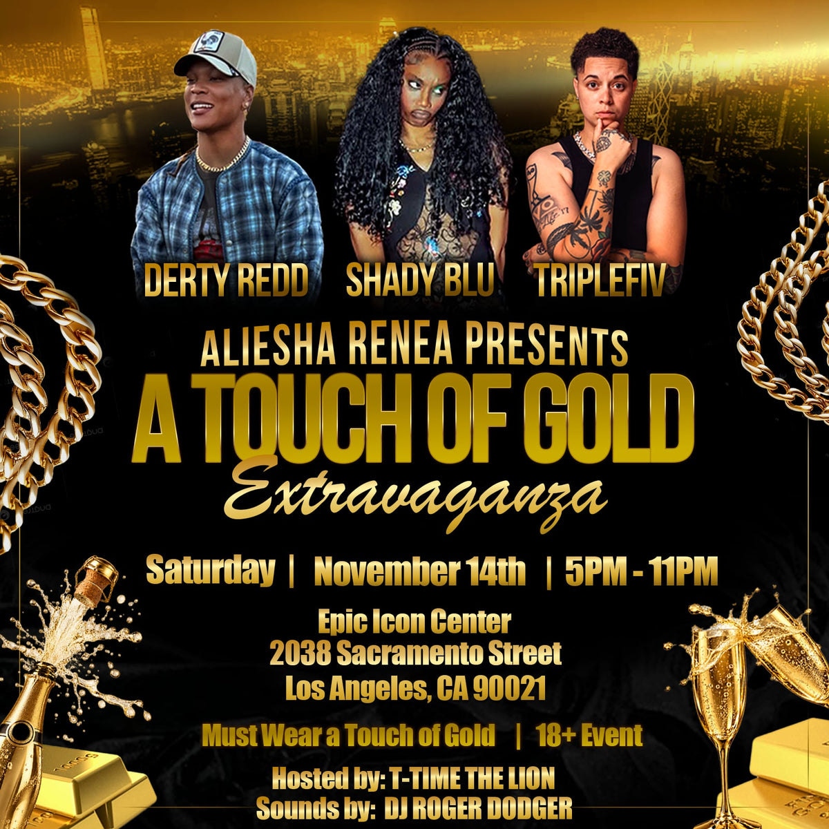 Touch of Gold Extravaganza Tickets