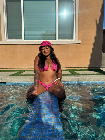 Simply Powerful Bikini w/ matching bucket hat