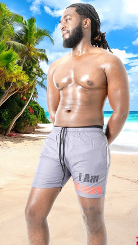 “I Am Strong” Swimtrunks