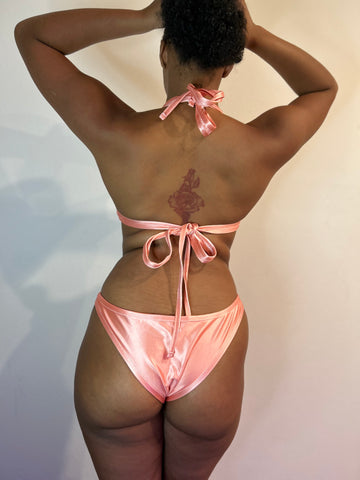 Simply Powerful 2 Piece Metal Rings Swimsuits (GOLD & ROSE GOLD)