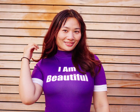 “I Am Beautiful” swimsuit