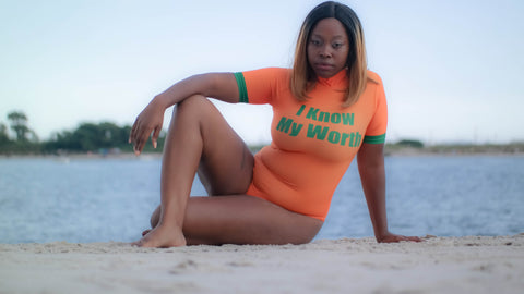 “I Know My Worth” Swimsuit